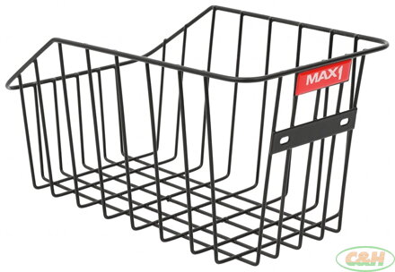 koš zadní na kolo MAX1 M   na kolo černý užší provedení