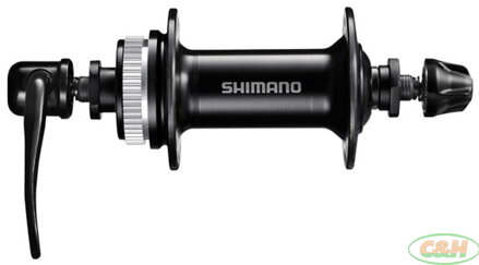náboj disc SHIMANO HB-QC300 32d přední Center lock černý