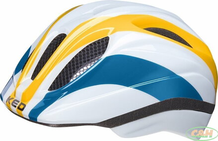 přilba KED Meggy II Trend M rainbow retro yellow 52-58 cm