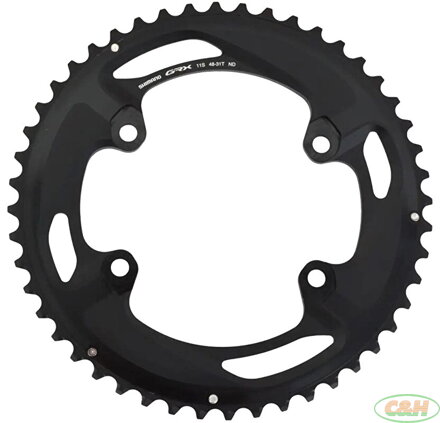 převodník SHIMANO GRX FC-RX810-2 48 zubů, 1x11 speed