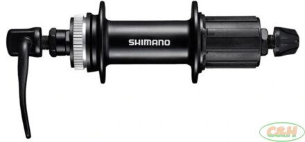 náboj disc SHIMANO FH-MT200-B 32d Center lock, 141mm, 8-11 speed zadní černý