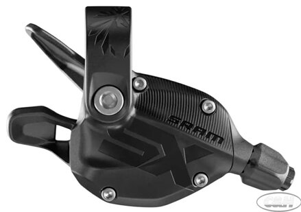 řazení SRAM SX Eagle Trigger 12 speed, pravé, objímka, černé