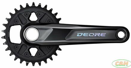 kliky SHIMANO Deore FC-M6100 175mm 30 zubů, 12 speed, v krabičce