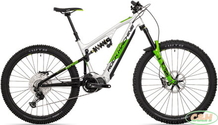 elektrokolo Rock Machine Blizzard INT e90-297 RZ (XL) g.silver/black/DVO green 29"/27,5" (mullet)