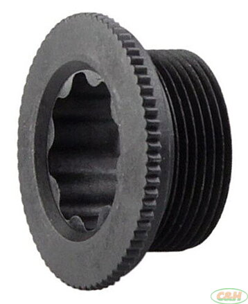 šroub kliky SHIMANO černý (hvězdice plast)