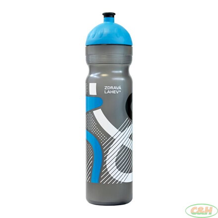 Zdravá lahev 1,0 l Sport Element modrá