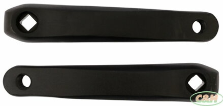 kliky Al černé 170mm Sport Drive