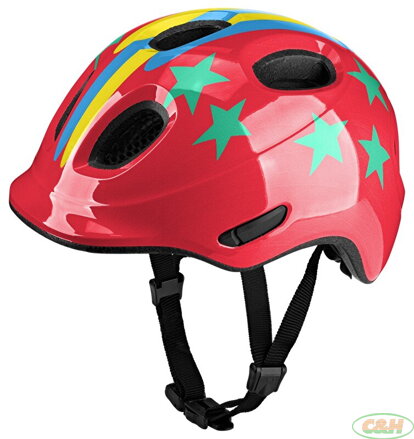 přilba KED Meggy Spark M Stellar Stripes Red 50-55 cm