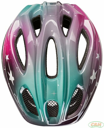 přilba KED Meggy II Trend M stars pink aqua 52-58 cm