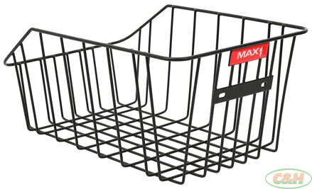 koš zadní na kolo MAX1 L černý
