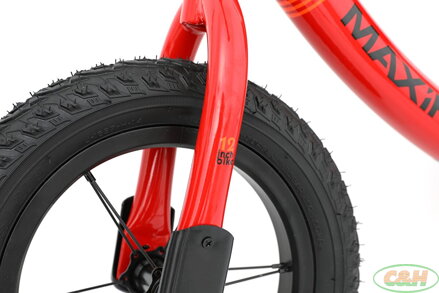 odrážedlo MAXÍK Evo Lite červená/oranžová + YAK