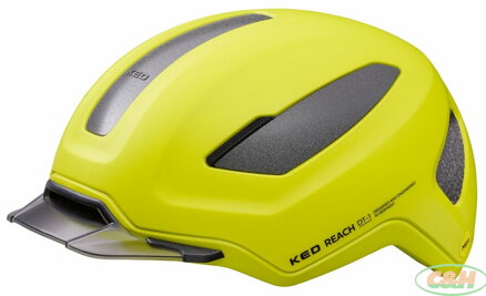 přilba KED Reach DT-1 MIPS M yellow green matt 54-58 cm