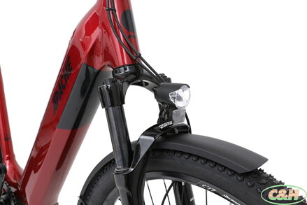 elektrokolo APACHE Rio Grande Bosch CX 800 Wh Touring (S) červená