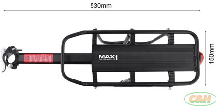 nosič na sedlovku MAX1 Rock se vzpěrami