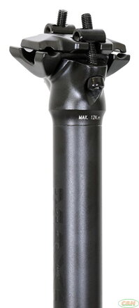 sedlovka MAX1 Alloy 27,2/400 mm černá