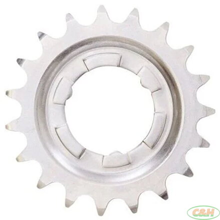 pastorek SHIMANO Nexus 19 zubů stříbrný