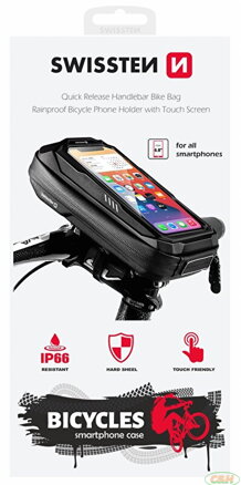 brašna SWISSTEN For Smartphone snímatelná černá