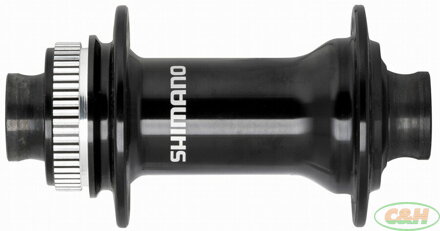 náboj disc SHIMANO HB-MT410 32děr Center lock 15mm e-thru-axle 100mm přední černý
