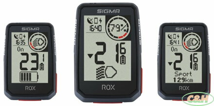 computer SIGMA Rox 2.0 GPS černý
