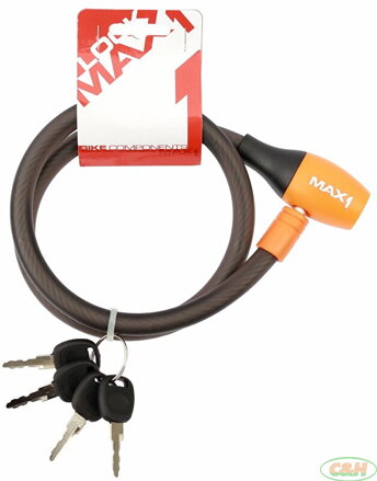 zámek lanko MAX1 Golem 800x12 mm 4klíče