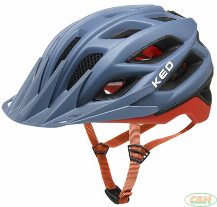 přilba KED Companion M blue grey orange matt 52-58 cm