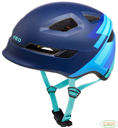 přilba KED Pop S Blue Matt 48-52 cm