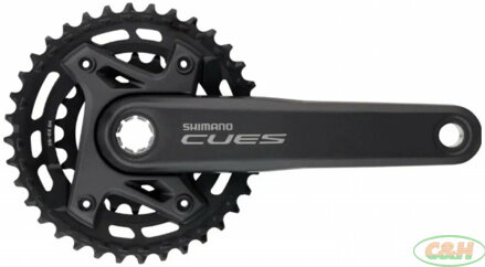 kliky SHIMANO Cues FC-U6000-2B, 175mm, 36-22 zubů, černé, 11,10,9 speed, v krab.