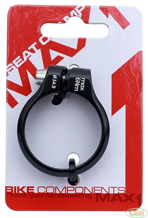 sedlová objímka MAX1 Race 34,9 mm imbus černá