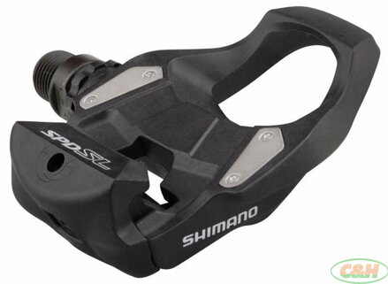 pedály SHIMANO PD RS500 černé s kufry SM-SH11 v krabičce