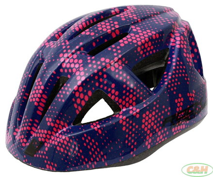 přilba ROCK MACHINE Racer fialová vel. XS/S 48-52 cm