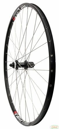 zapletené kolo 28/29" SHIMANO Disc Center lock zadní 8-11sp. černé