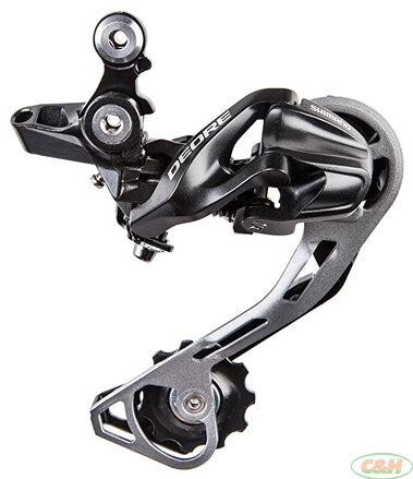 měnič SHIMANO Deore RD-M610SGSL černý 10 speed