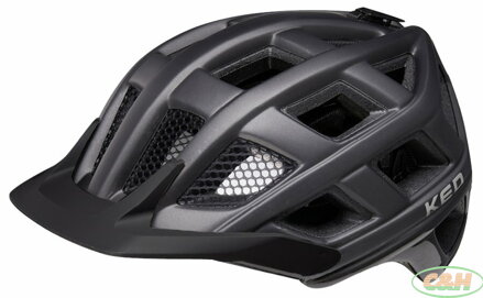 přilba KED Crom L black matt 57-62 cm