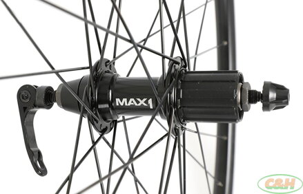 zapletené kolo 28/29" MAX1 V-brake zadní 8-11sp. černé