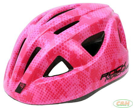 přilba ROCK MACHINE Racer růžová vel. XS/S 48-52 cm