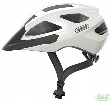 přilba ABUS Macator pearl white M