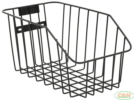 koš zadní na kolo MAX1 M   na kolo černý užší provedení