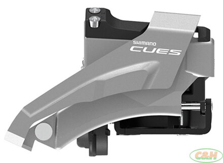 přesmykač SHIMANO Cues FD-U4000-L 10,9 speed 34,9 mm (31,8 a 28,6 mm ) Top Swing, v krabičce