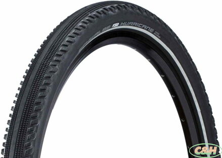 plášť SCHWALBE Hurricane 29x2,40 Addix Double Defence Race Guard reflex