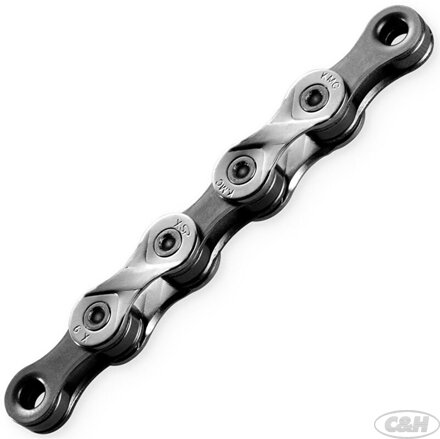 řetěz KMC X-9.93 stř/šedý baleno v PE, 116 čl.