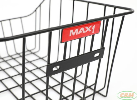 koš zadní na kolo MAX1 M   na kolo černý užší provedení