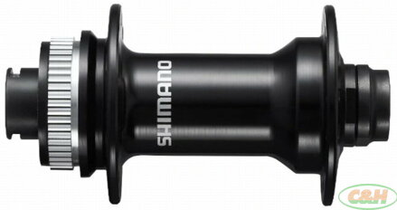 náboj disc SHIMANO HB-RS470-B 32děr Center lock 12mm e-thru-axle 100mm přední černý