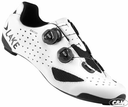 tretry LAKE CX238 Carbon bílá vel.46,5