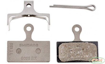 brzdové destičky SHIMANO G05S-RX polymer, v krabičce