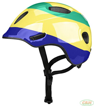 přilba KED Meggy Spark S Loopster Yellow Green 45-50 cm