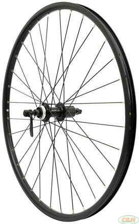 zapletené kolo 27,5" SHIMANO Disc CL zadní 8-11sp. černé