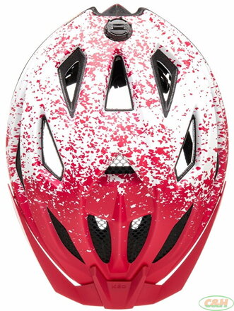 přilba KED Street Junior Pro S pink white matt 49-55 cm