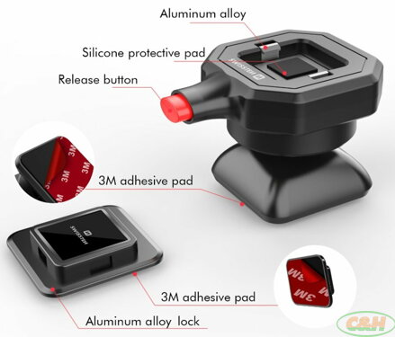 držák SWISSTEN Easy Lock do auta
