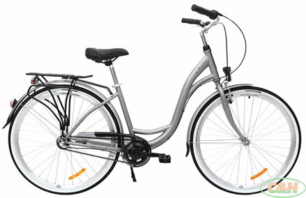 kolo STORM Barcelona 28" 3sp. 17" mat stříbrné