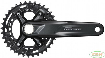 kliky SHIMANO Deore FC-M4100 175mm 36-26 zubů, 10 speed, bez pouzdra, v krabičce